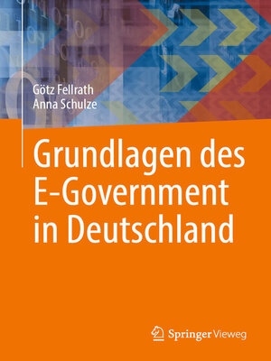Grundlagen des E-Government in Deutschland - ebook